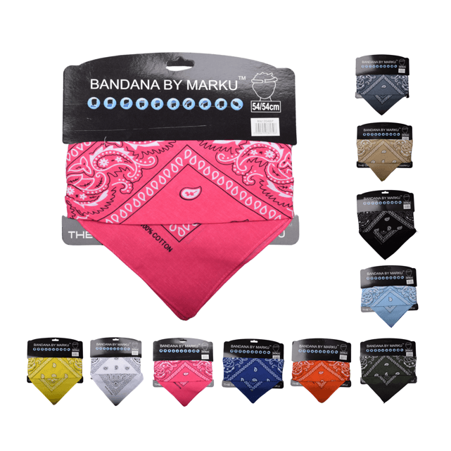 Hanging Pack Paisley Bandana